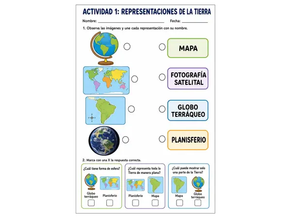 Lección "Chile en el mapa"