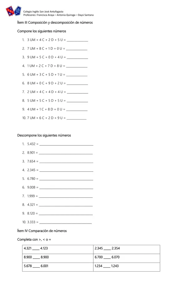 Guía de matemáticas