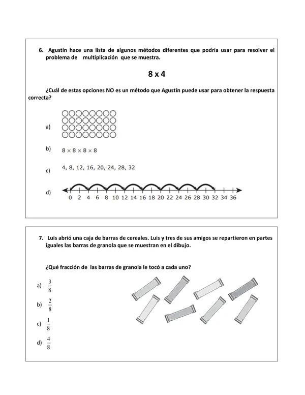 SIMCE matemática 