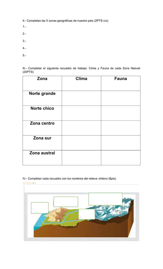 evaluacion de historia de 5-6