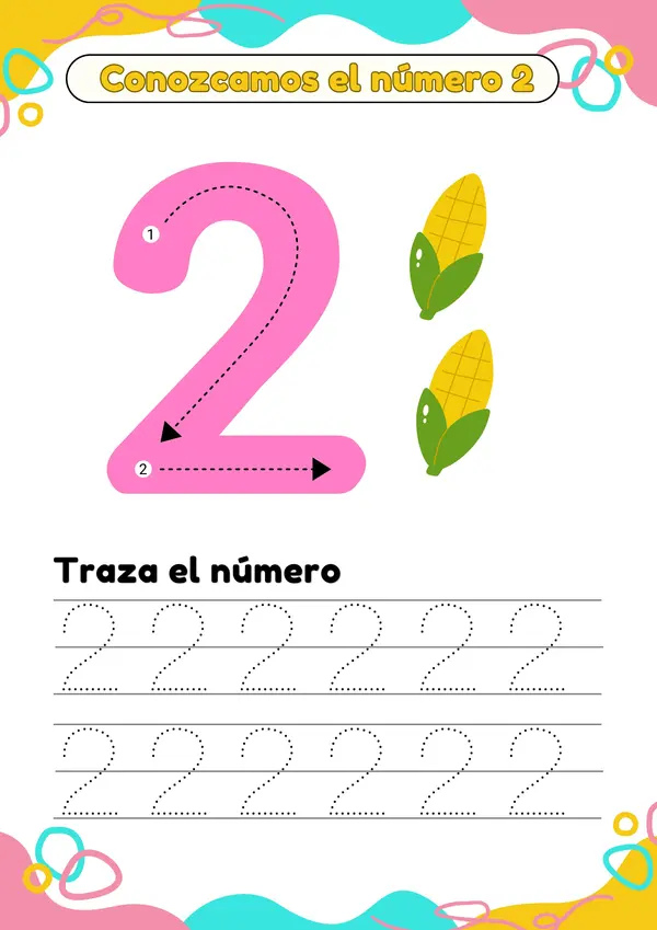 Cuadernillo de actividades: Números del 1 al 5