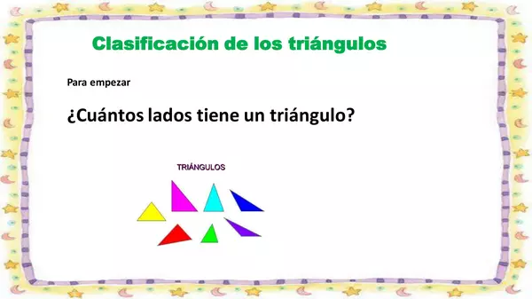 Clasificación de los triángulos 