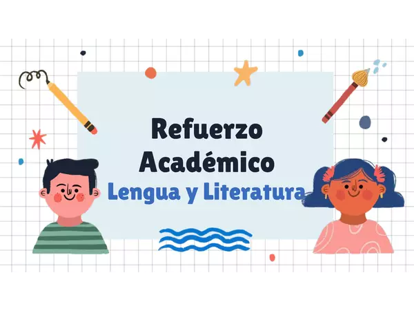 Plan de Refuerzo Académico Lengua y Literatura 2do EGB