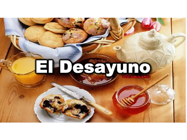 Vocabulario desayunos