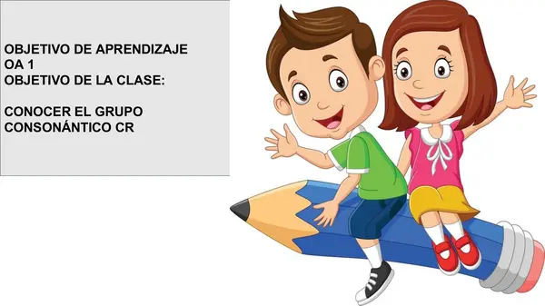 Grupo Consonántico CR – 1 semana  