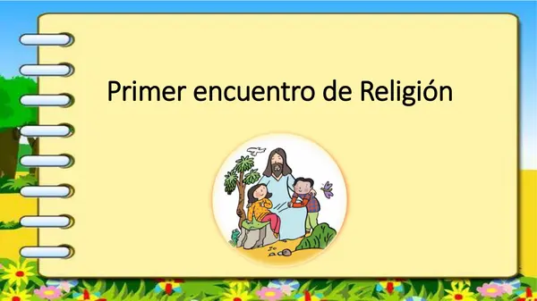 primera clase de Religión 3° Básico