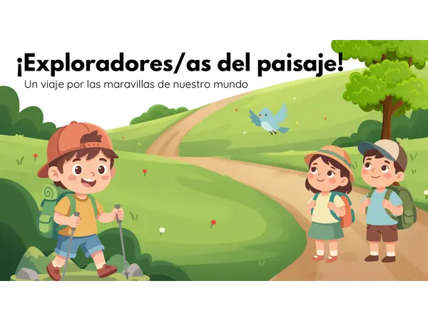 Elementos del paisaje (Actividad para describir) 