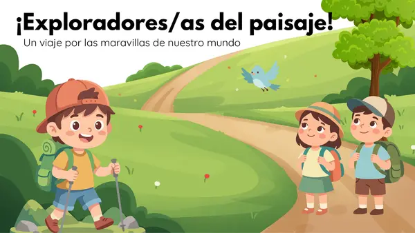 Elementos del paisaje (Actividad para describir) 