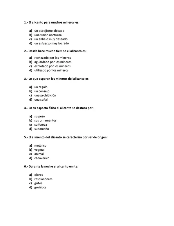 Evaluación mito- leyendas 