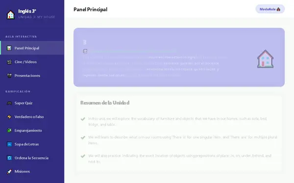 WEB PARA AULA Inglés 3° Básico (Agosto), VIDEOS, GUIAS, PRESENTACIONES JUEGOS GAMIFICADOS Y MAS