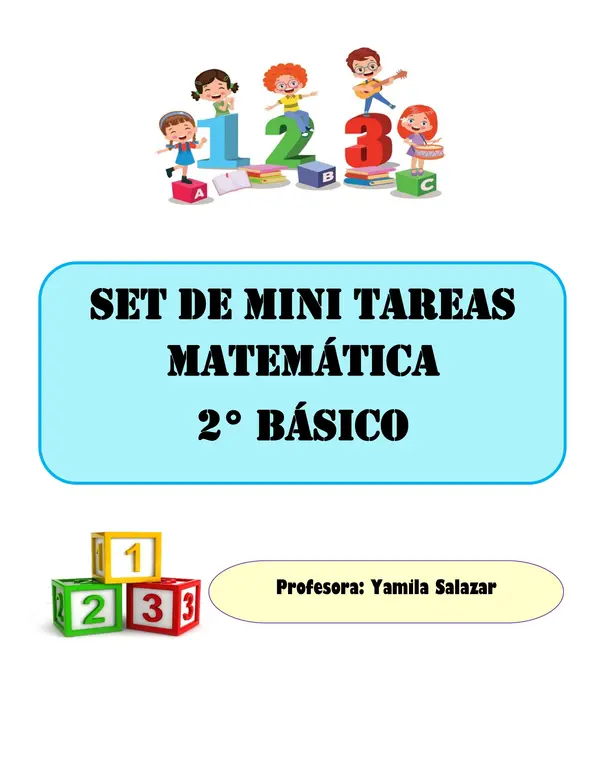 Mini tareas matemática 2° básico