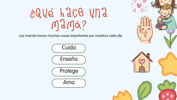 Día de la madre - presentación de Power Point