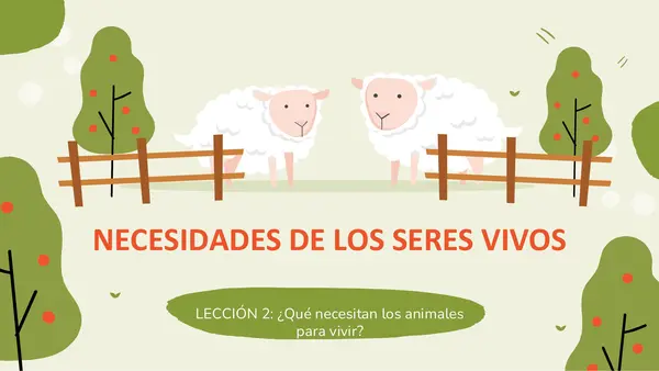 Necesidades de los seres vivos (animales)
