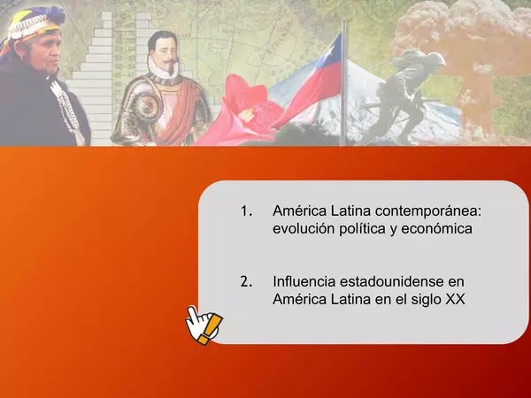 América Latina Contemporánea: aspectos políticos y económicos