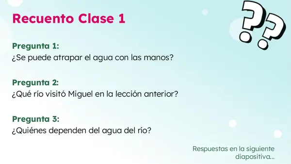 Pack 25 clases Unidad 3 "El agua fuente de vida" 2° Básico