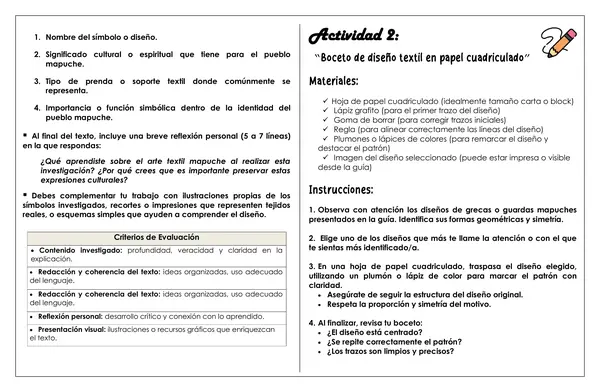 ARTES - Textil mapuche y sustentabilidad visual