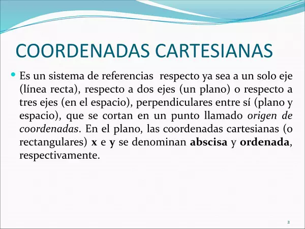 PRESENTACION COORDENADAS CARTESIANAS, OCTAVO, MATEMATICAS UNIDAD3 