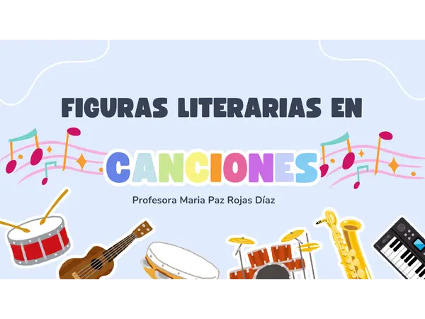 Figuras literarias en las canciones