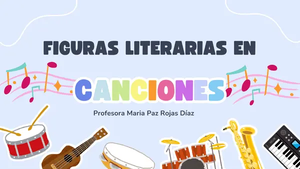 Figuras literarias en las canciones