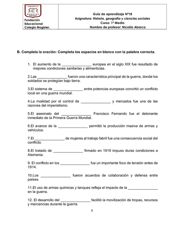 Sintesis de IGM