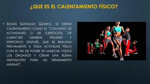 CALENTAMIENTO FÍSICO; ACTIVA A TU GRUPO DESDE EL PRIMER MINUTO