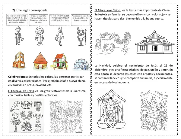 Niños en el mundo 1° básico