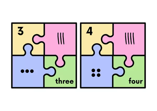 Number Match Puzzle Game /  Juego de rompecabezas de combinación de números.