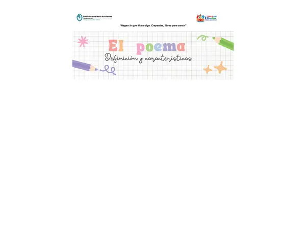 Guía el poema