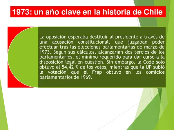 PRESENTACION TERCERO MEDIO, ED. CIUDADANA ULTIMO AÑO GOBIERNO DE ALLENDE 