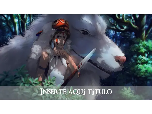 Plantilla: La princesa Mononoke 
