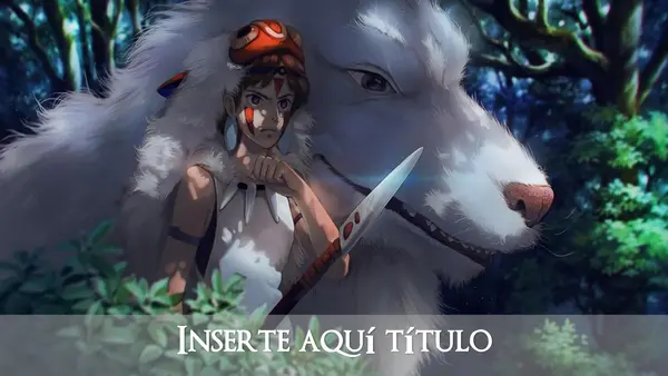 Plantilla: La princesa Mononoke 