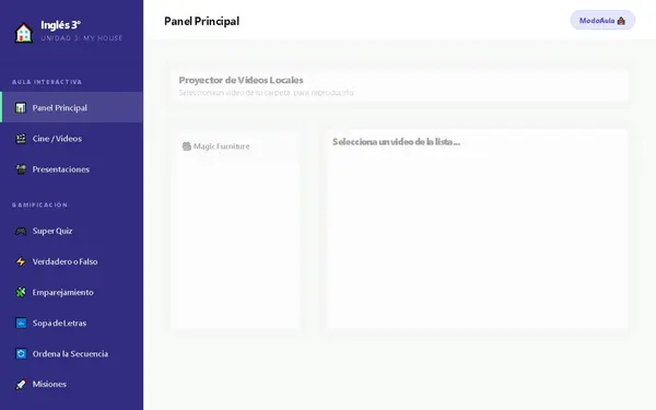 WEB PARA AULA Inglés 3° Básico (Agosto), VIDEOS, GUIAS, PRESENTACIONES JUEGOS GAMIFICADOS Y MAS