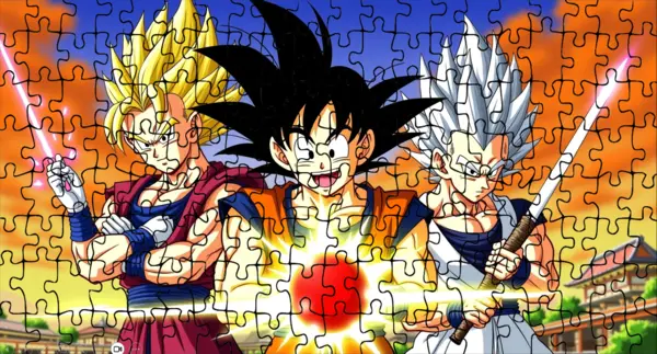 Rompecabezas de dragon ball z