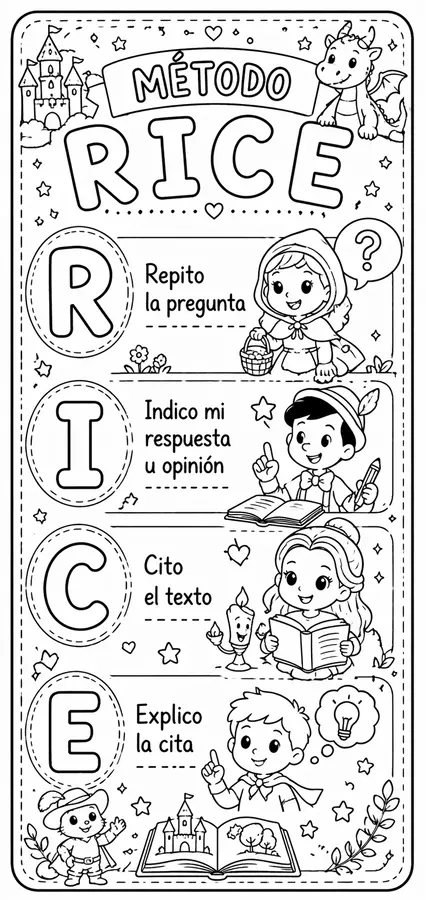 Marcapaginas método RICE APTUS 