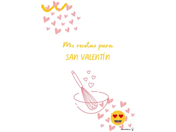 Recetas de San Valentín 