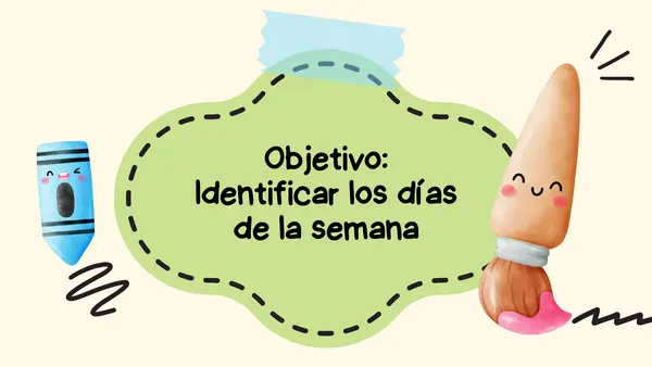 Los dias de la sememana 
