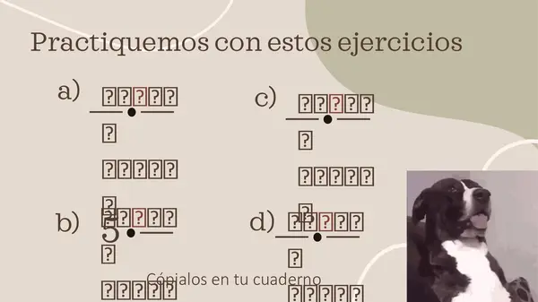 Multiplicación y división de fracciones