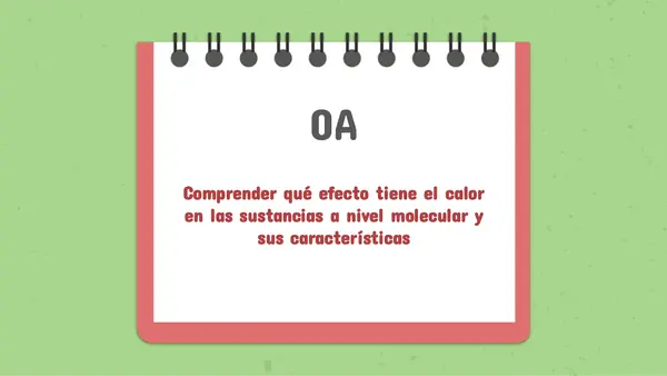 Unidad 3: Calor y temperatura 8 básico 