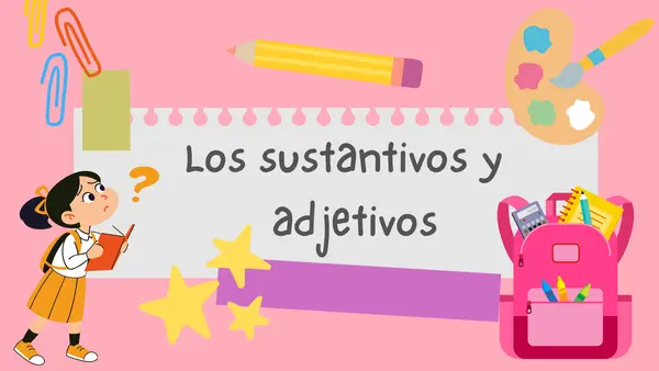 PPT sustantivos y adjetivos calificativos 