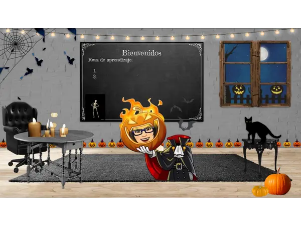 Sala virtual Halloween 🎃