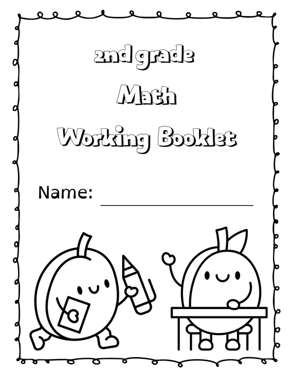 Cuadernillo Matemáticas en Inglés 2do Básico I