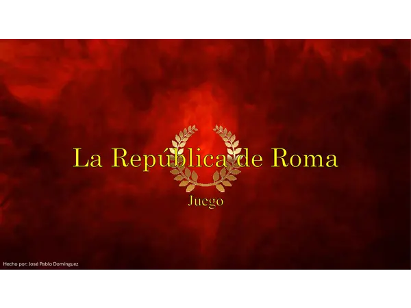 Juego de Roles - La República de Roma