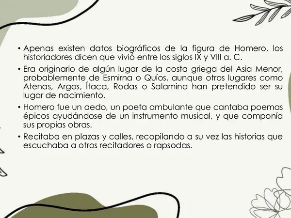 Genero épico - epopeyas - cantar de gesta