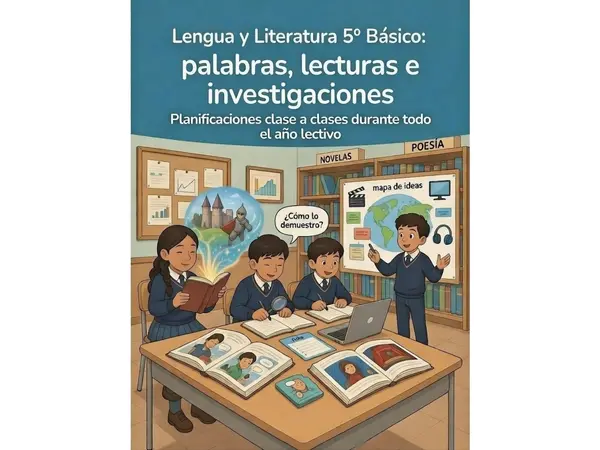 QUINTO AÑO, PLANIFICACIÓN CLASE A CLASE PARA TODO EL AÑO LECTIVO