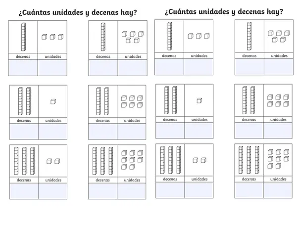 decenas y unidades 