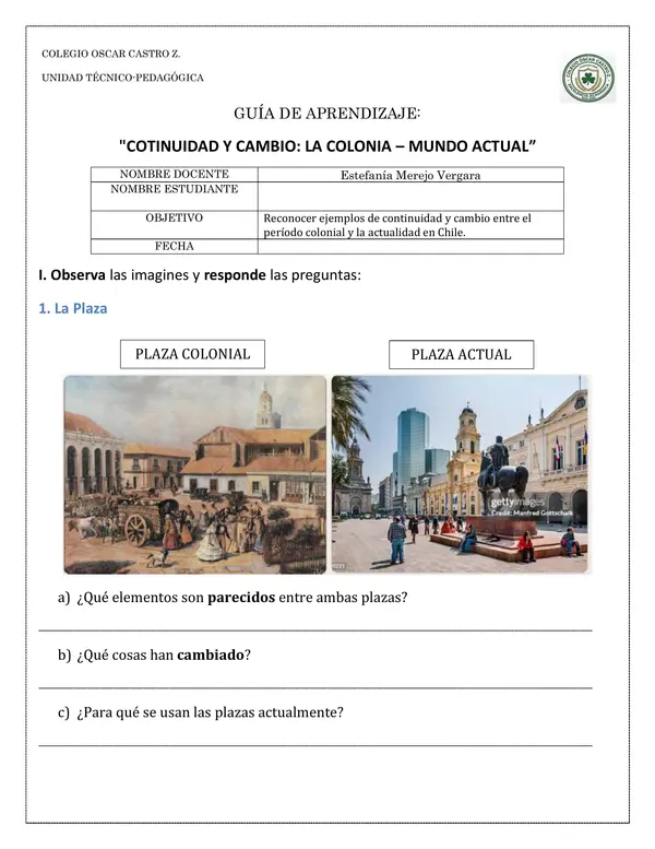 Guía de actividades