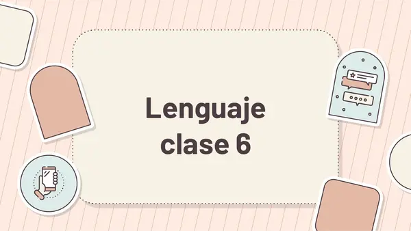 clase 6 lenguaje 5to básico "leyenda"