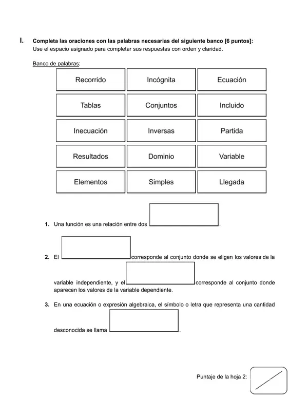 Ecuaciones, inecuaciones y funciones