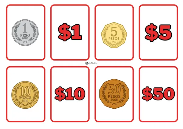 Memorice Dinero