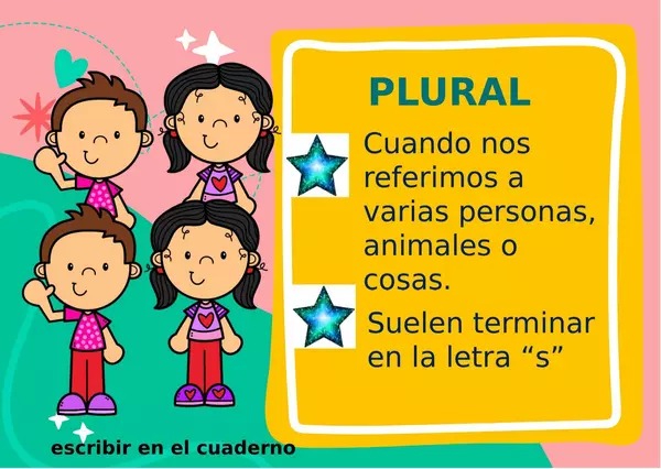 El número de los sustantivos.